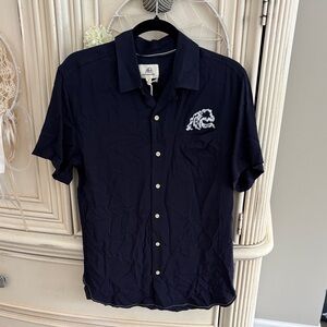 Surfside Supply Navy Button Down Shirt
